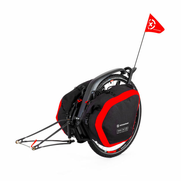 Przyczepka rowerowa BRAVE torby Nomad 60L