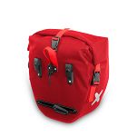 Extrawheel sakwy rowerowe uniwersalne Rider Premium Red 30L Cordura - 2